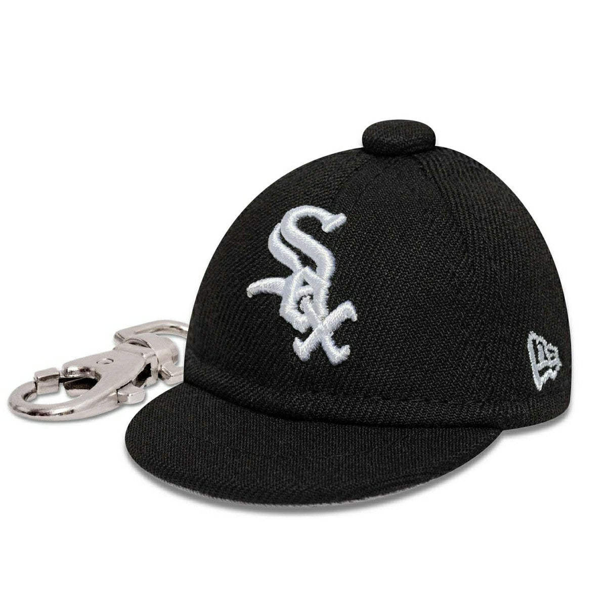 Chicago White Sox MLB Mini Cap Mini Cap Key Chain Black - Taass for sale