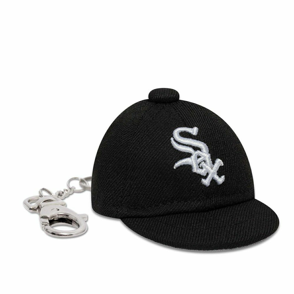 Chicago White Sox MLB Mini Cap Mini Cap Key Chain Black - Taass for sale