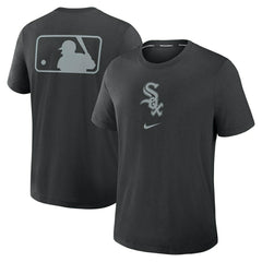 Chicago White Sox Early Work 2025 MLB Authentic Nike Tri-Blend T-Shirt Black - Taass sale