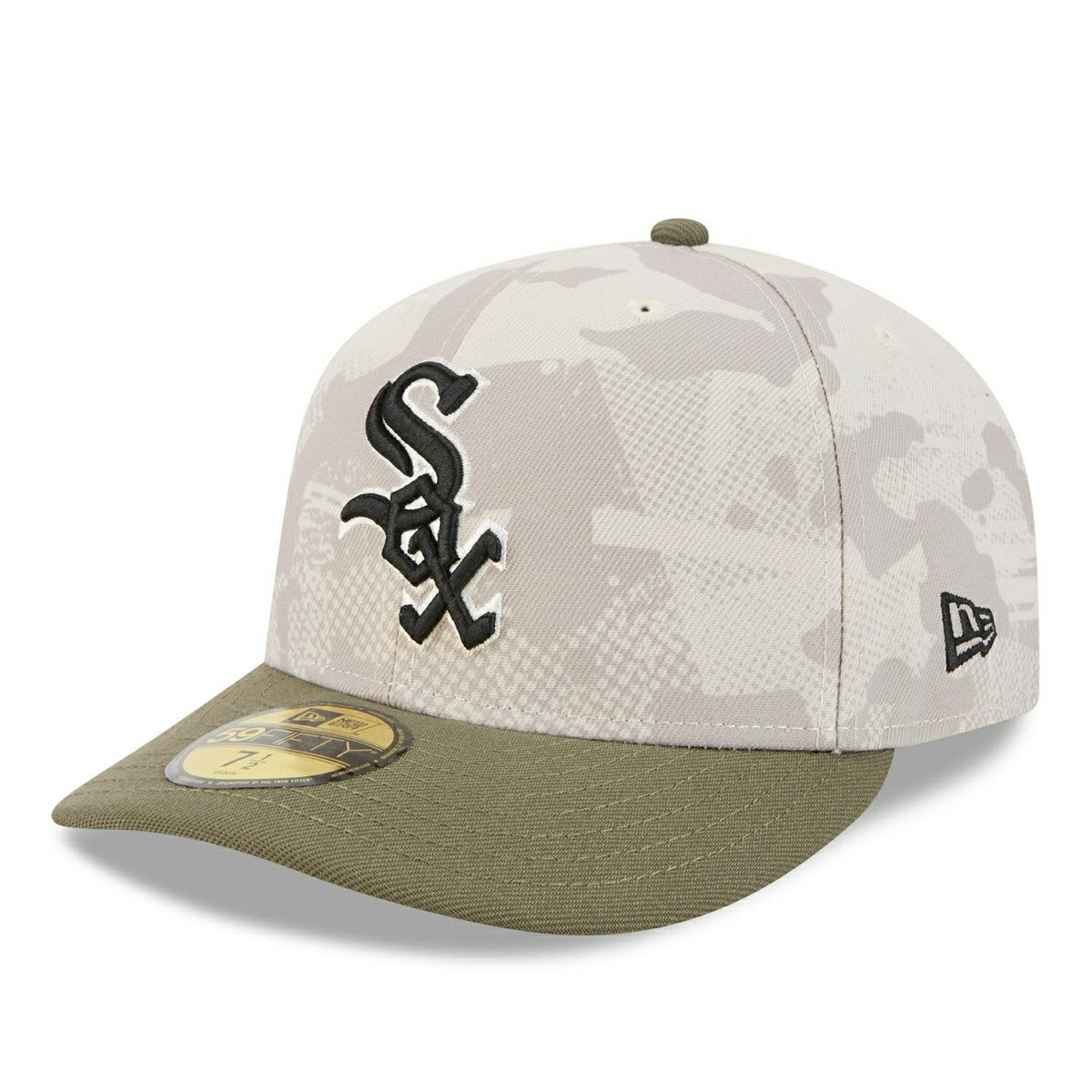 Chicago White Sox 2025 MLB Authentic Armed Forces Pre-Curved 59FIFTY Fitted Cap - Taass outlet