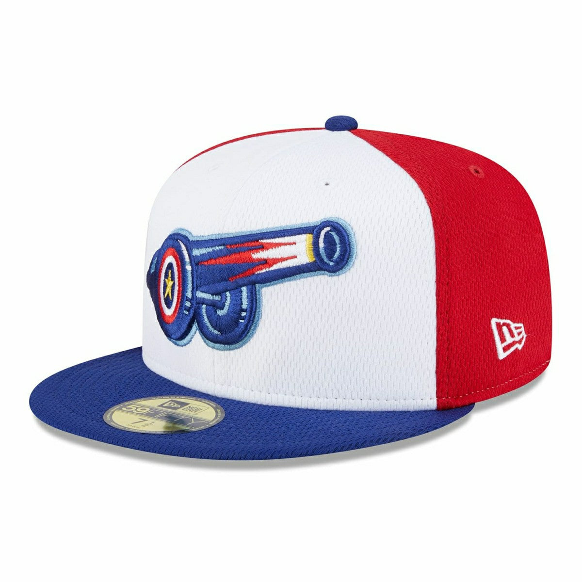 Kannapolis Cannon Ballers MiLB Batting Practice Authentic 59FIFTY Fitted Cap Red/White - Taass discount