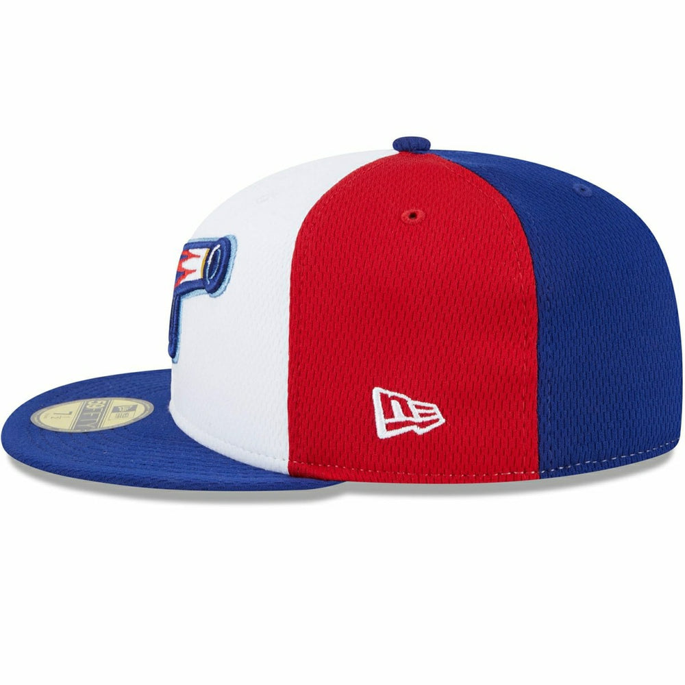 Kannapolis Cannon Ballers MiLB Batting Practice Authentic 59FIFTY Fitted Cap Red/White - Taass discount