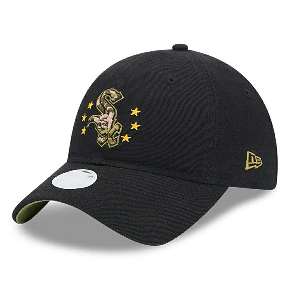 Chicago White Sox 2024 MLB Armed Forces New Era Women's 9TWENTY Cap Black - Taass Online