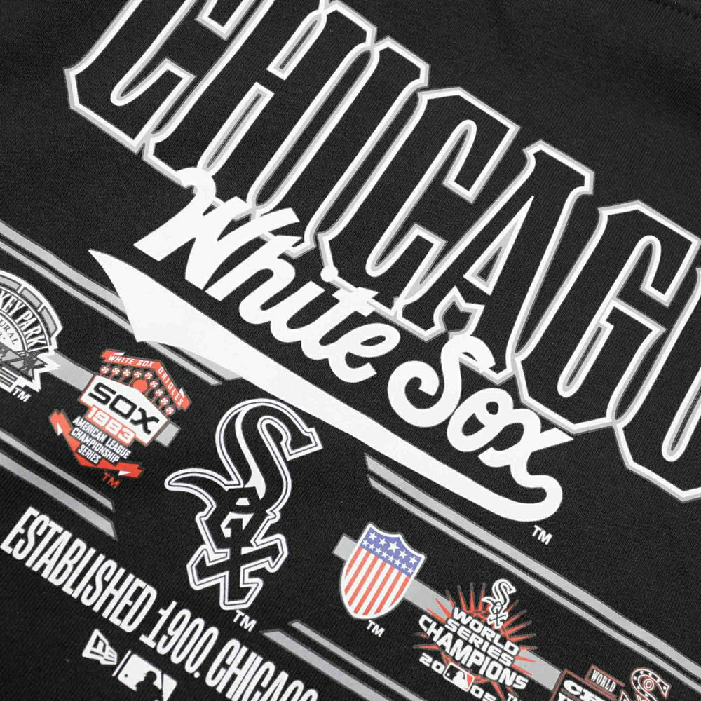 Chicago White Sox Team Graphic New Era MLB Hoodie Black - Taass outlet