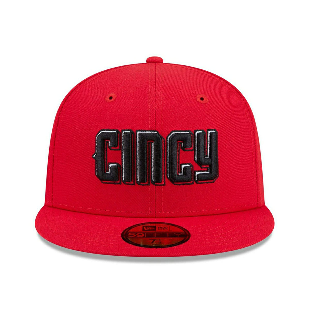Cincinnati Reds MLB City Connect Fan Pack 59FIFTY Fitted Cap Red - Taass outlet