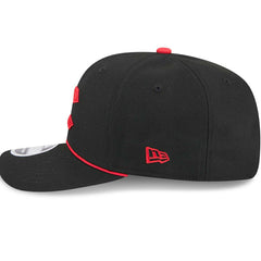 Cincinnati Reds MLB City Connect Stretch-Snap 9SEVENTY Cap Black - Taass for sale
