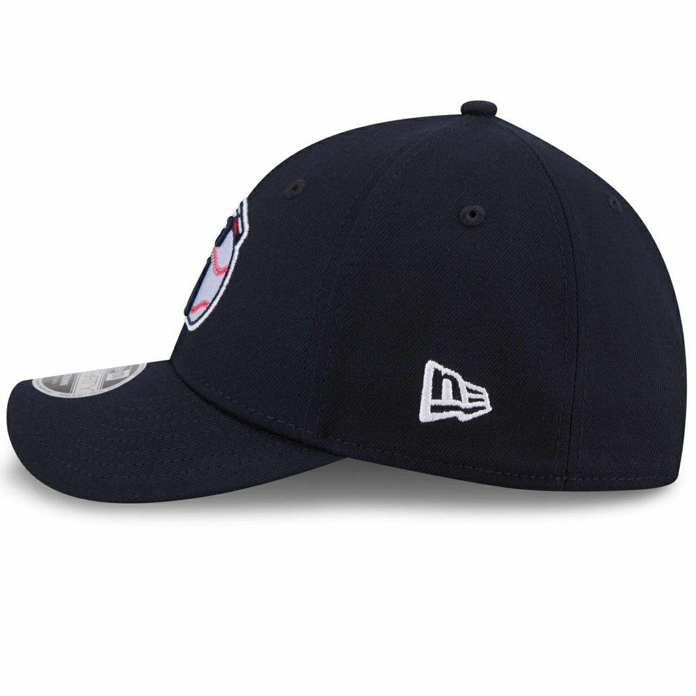Cleveland Guardians MLB Alternate Team Logo 39THIRTY M-Crown Flex Cap Navy - Taass Online