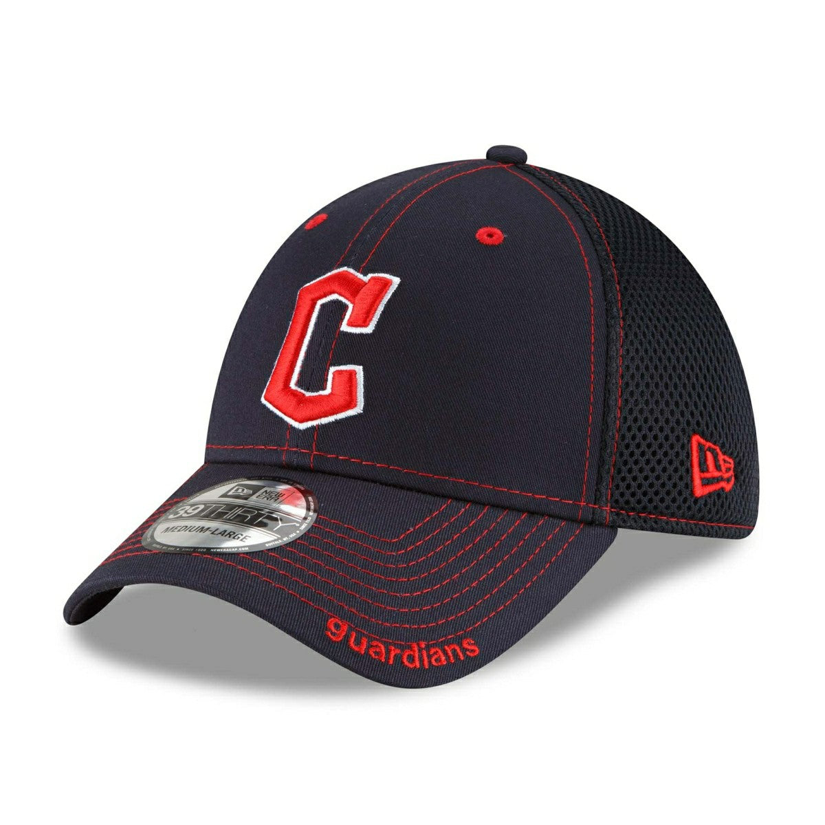 Cleveland Guardians Team Neo New Era 39THIRTY MLB Cap Navy - Taass US