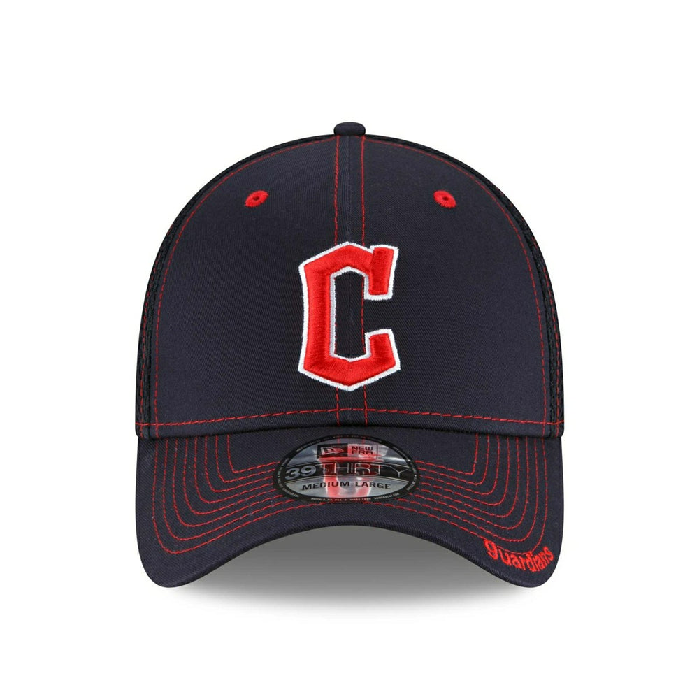 Cleveland Guardians Team Neo New Era 39THIRTY MLB Cap Navy - Taass US