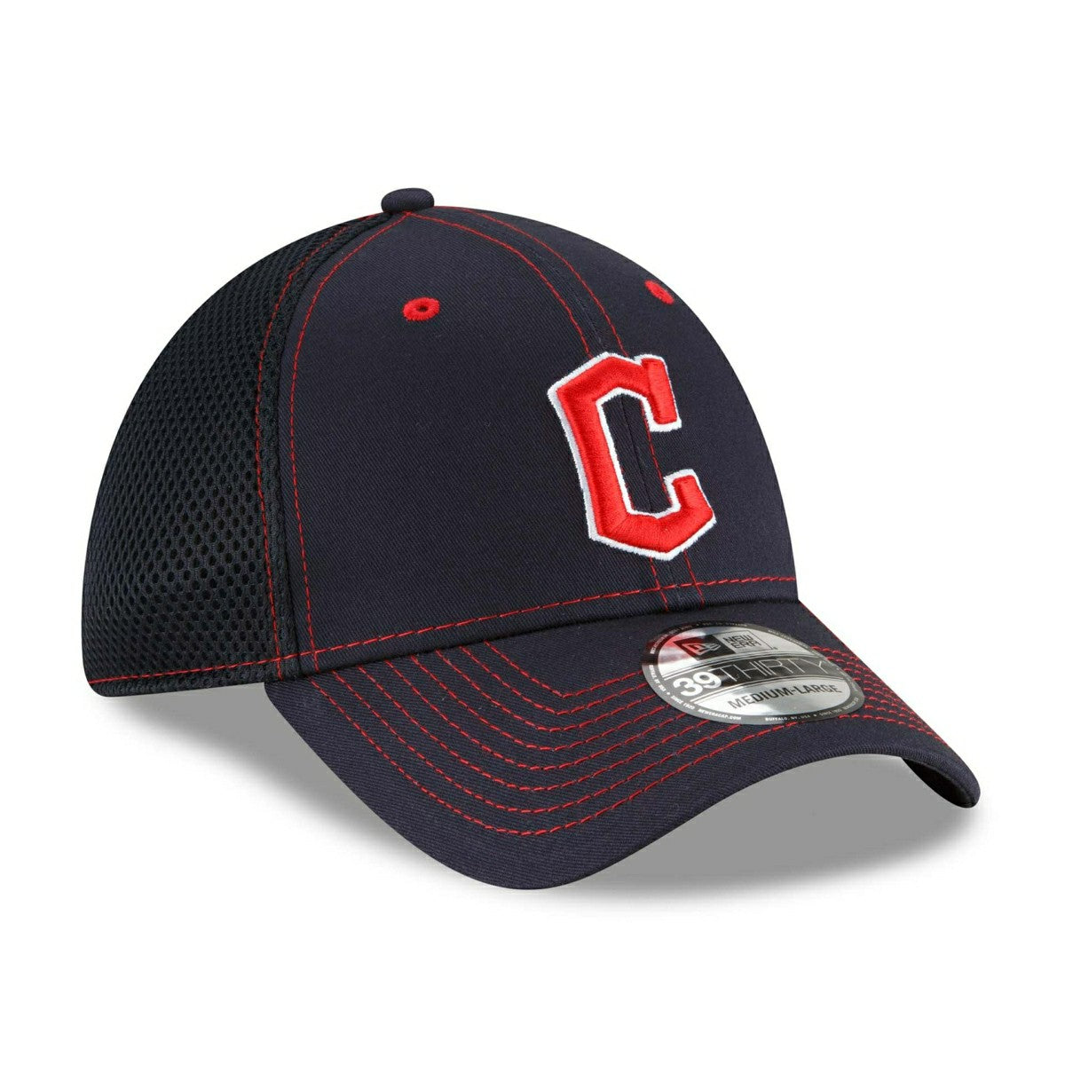 Cleveland Guardians Team Neo New Era 39THIRTY MLB Cap Navy - Taass US