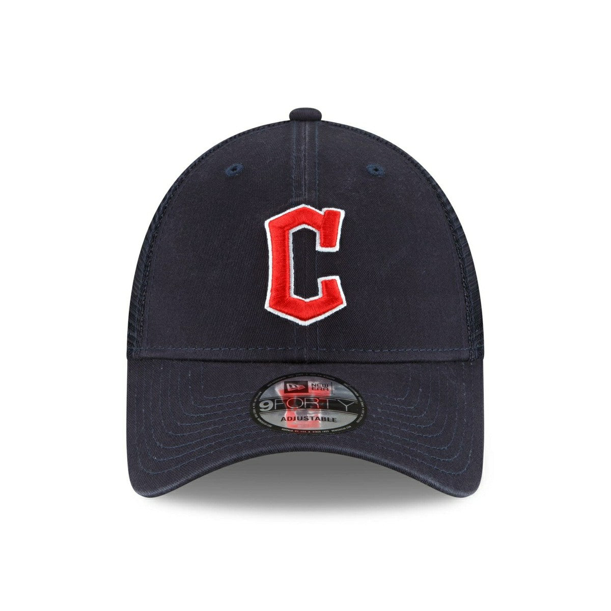 Cleveland Guardians Basic 9FORTY Trucker MLB Cap Navy - Taass on sale