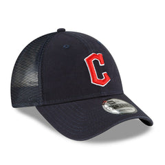 Cleveland Guardians Basic 9FORTY Trucker MLB Cap Navy - Taass on sale