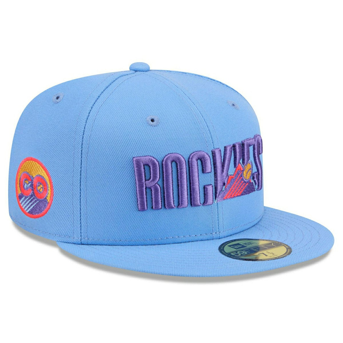 Colorado Rockies MLB City Connect Fan Pack 59FIFTY Fitted Cap Blue - Taass for sale