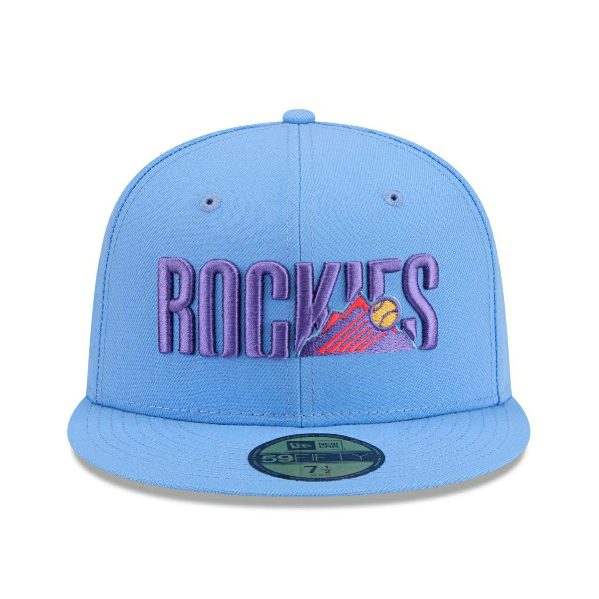 Colorado Rockies MLB City Connect Fan Pack 59FIFTY Fitted Cap Blue - Taass for sale