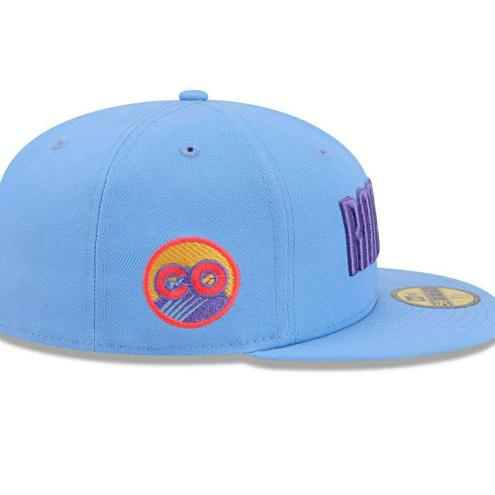 Colorado Rockies MLB City Connect Fan Pack 59FIFTY Fitted Cap Blue - Taass for sale