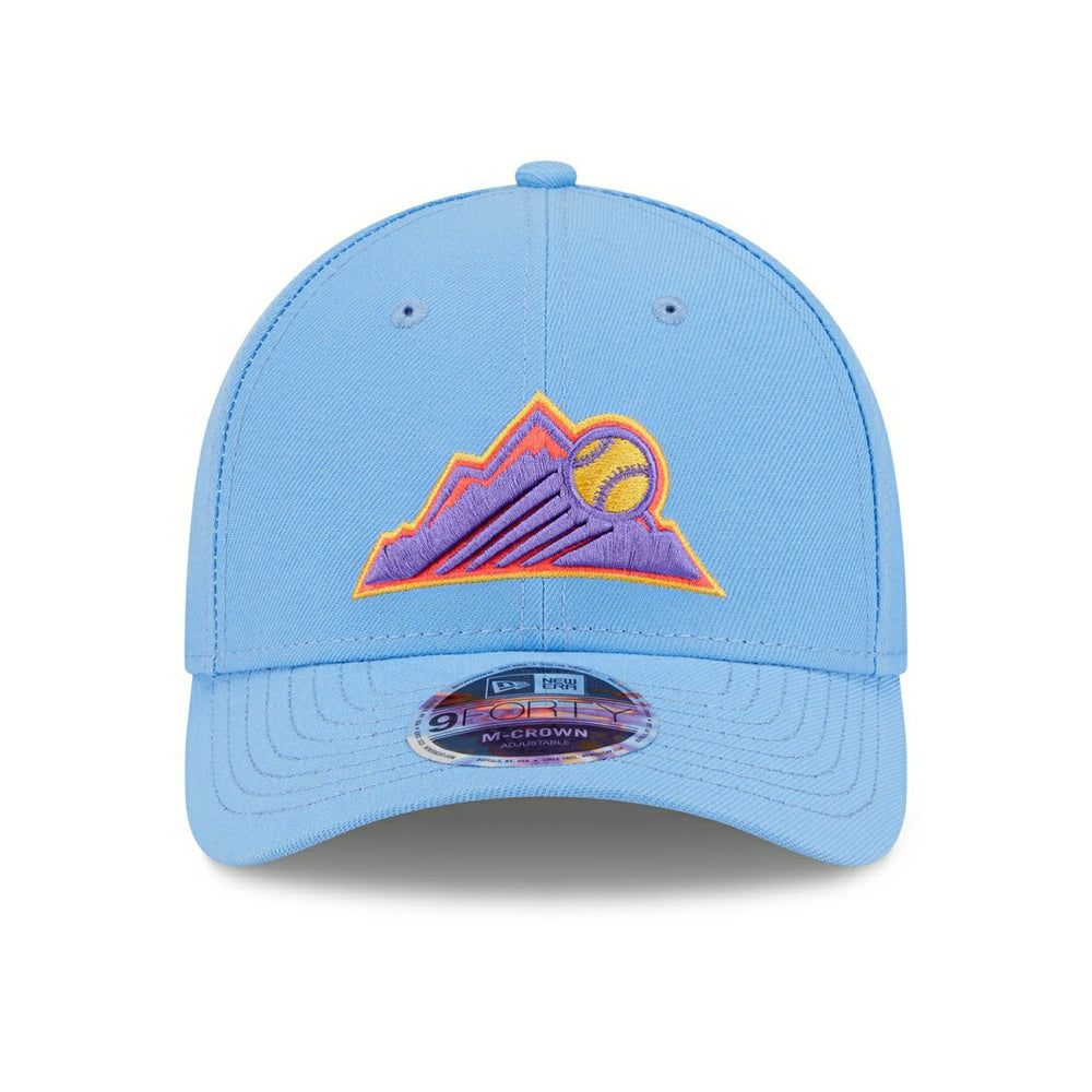 Colorado Rockies MLB City Connect 9FORTY M-Crown Snapback Cap Blue - Taass sale