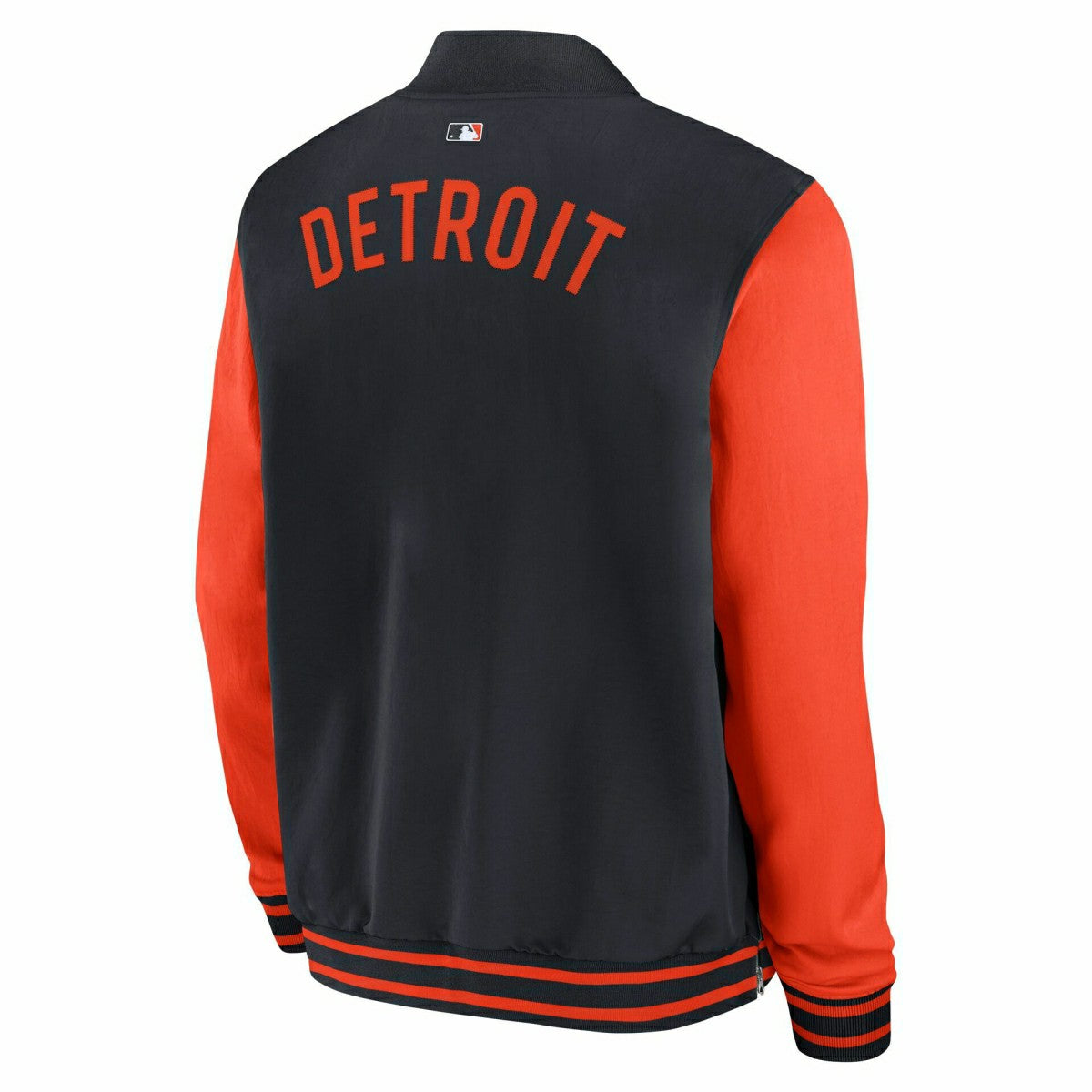 Detroit Tigers 2026 MLB Authentic Dugout Bomber Jacket Navy - Taass Online