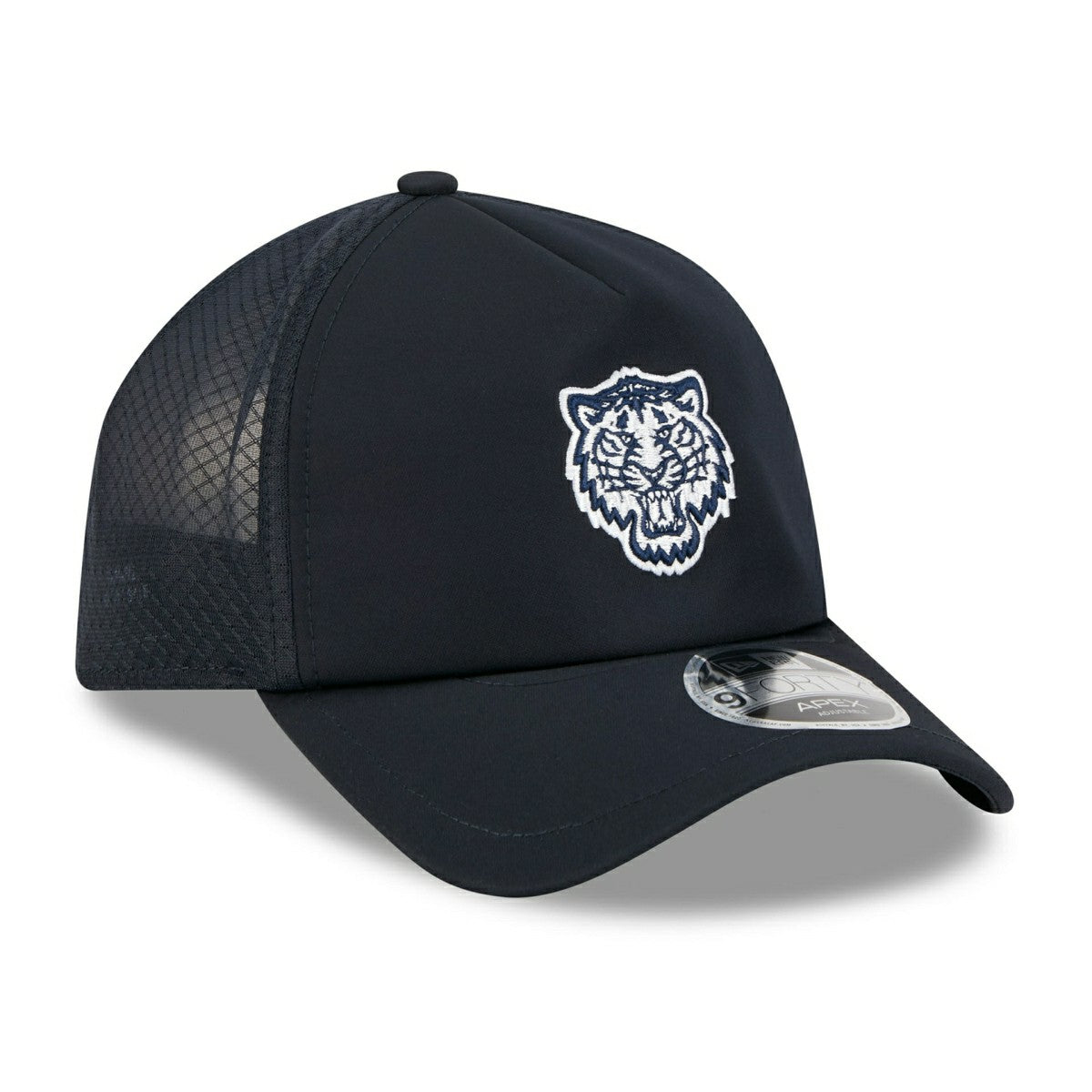 Detroit Tigers 2026 MLB Batting Practice 9FORTY APEX Trucker Cap Navy - Taass sale