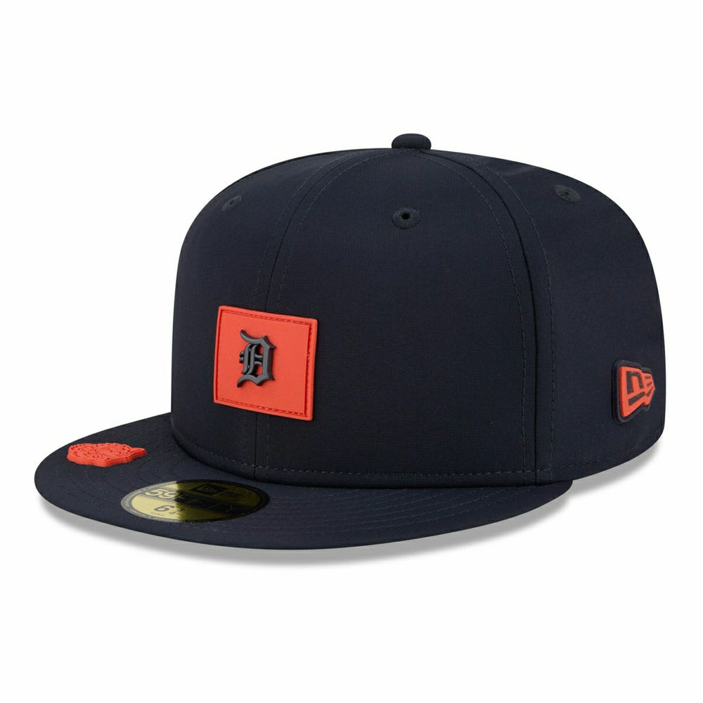 Detroit Tigers 2026 MLB Clubhouse 59FIFTY Fitted Cap Navy - Taass Online
