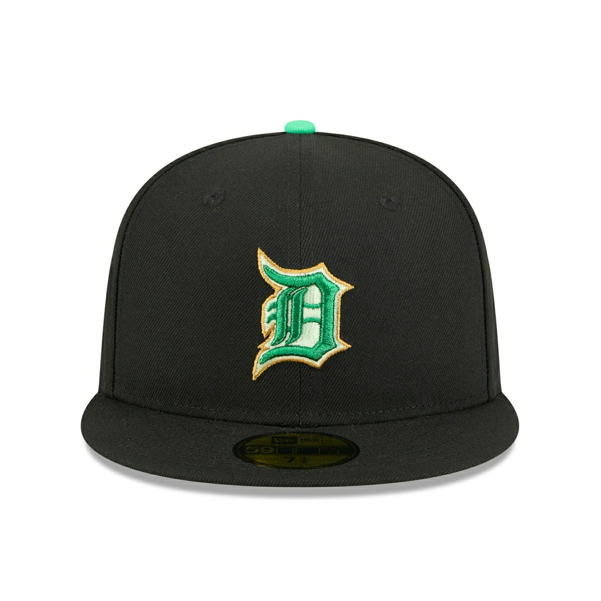 Detroit Tigers 2026 St. Patrick's Day MLB Authentic 59FIFTY Cap Black - Taass on sale