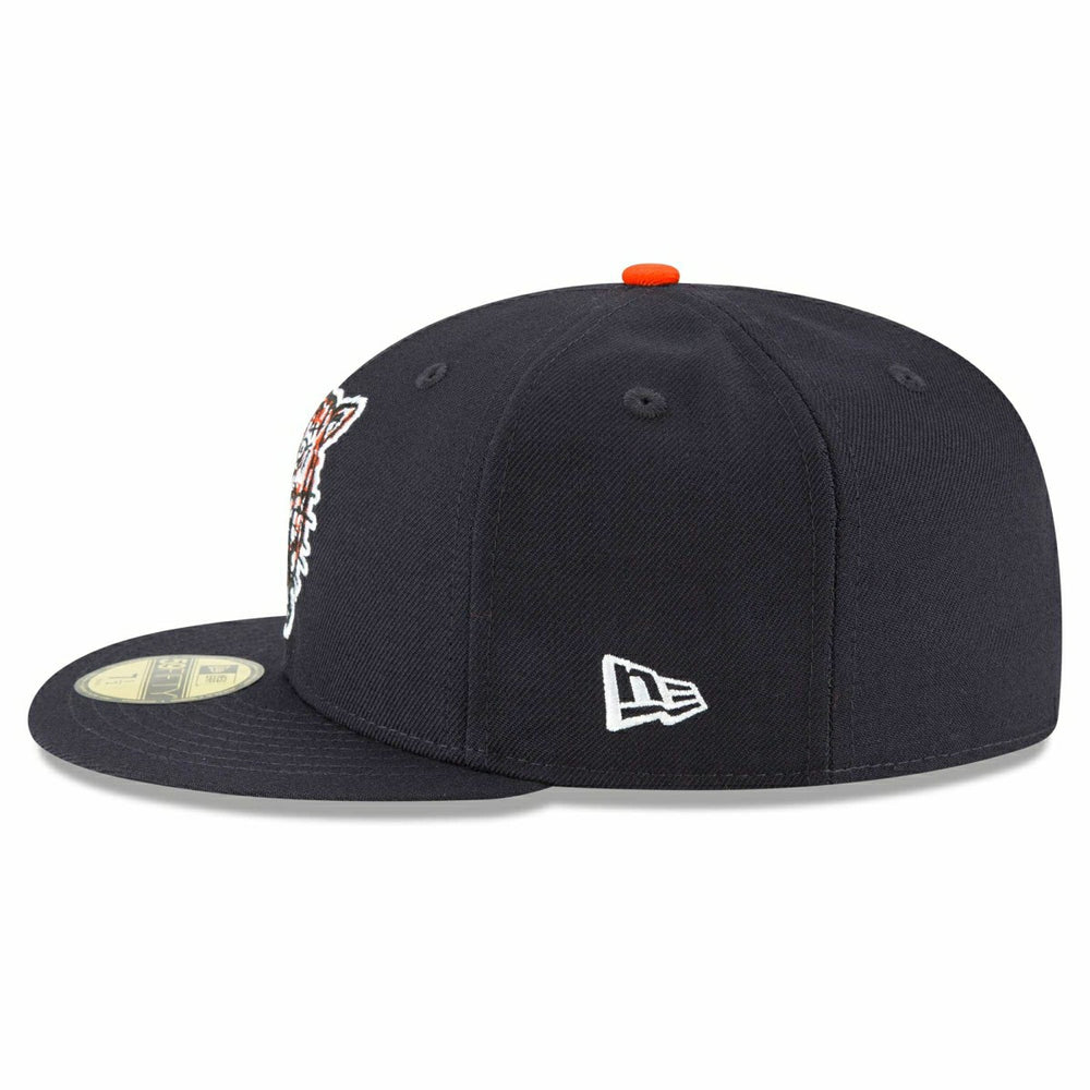 Detroit Tigers 1957 Cooperstown 59FIFTY Fitted MLB Cap Navy - Taass on sale