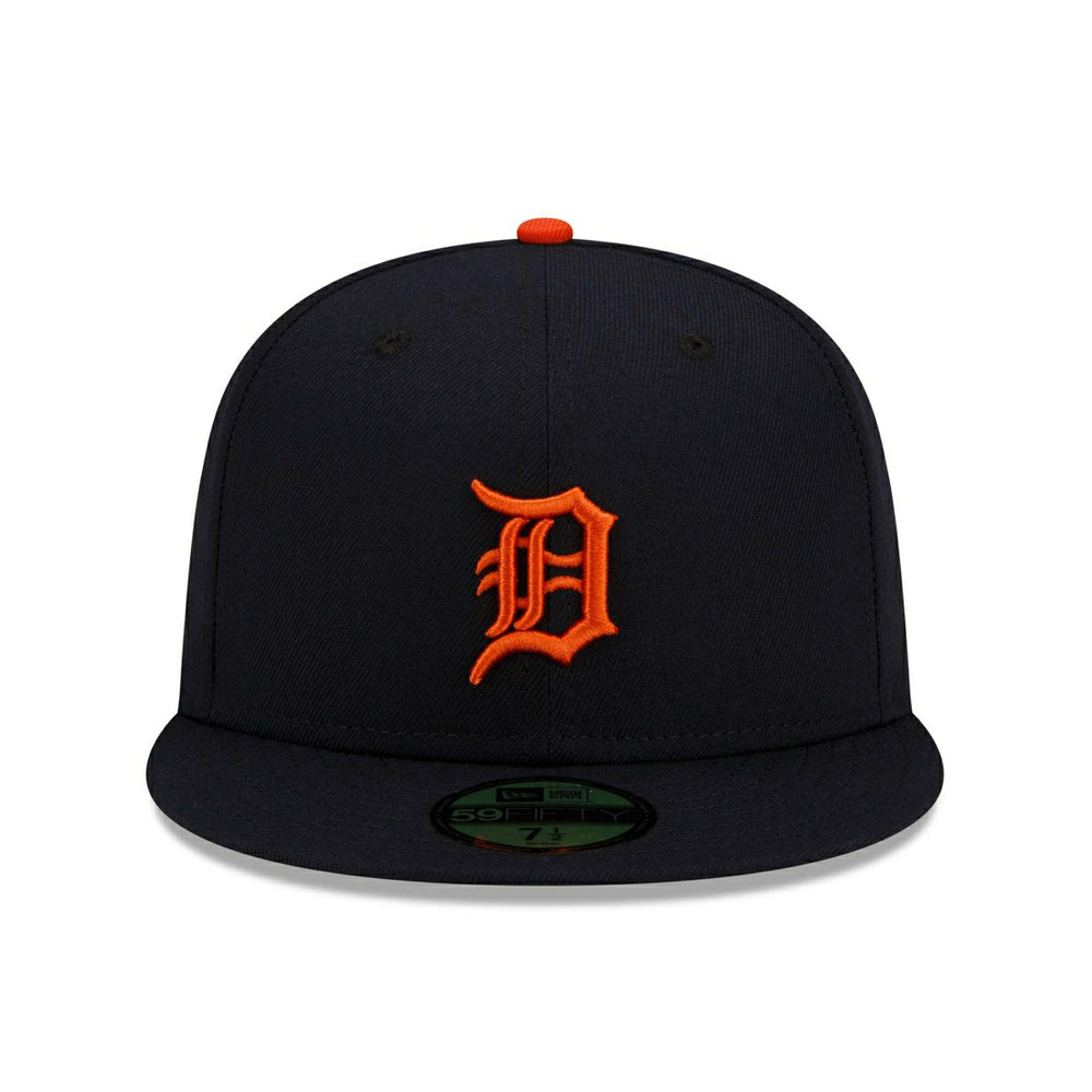 Detroit Tigers Authentic New Era 59FIFTY Fitted MLB Cap Road - Taass sale
