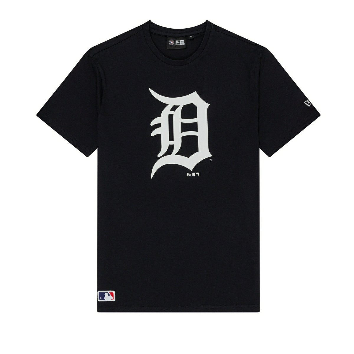 Detroit Tigers Team Logo New Era MLB T-Shirt Navy - Taass US
