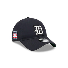 Detroit Tigers "White D" 2025 MLB Hall of Fame New 9TWENTY Adjustable Cap Navy - Taass outlet