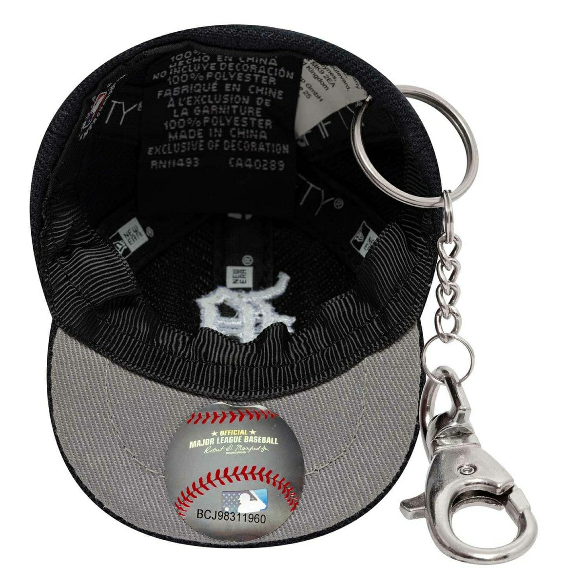 Detroit Tigers MLB Mini Cap Mini Cap Key Chain Navy - Taass for sale