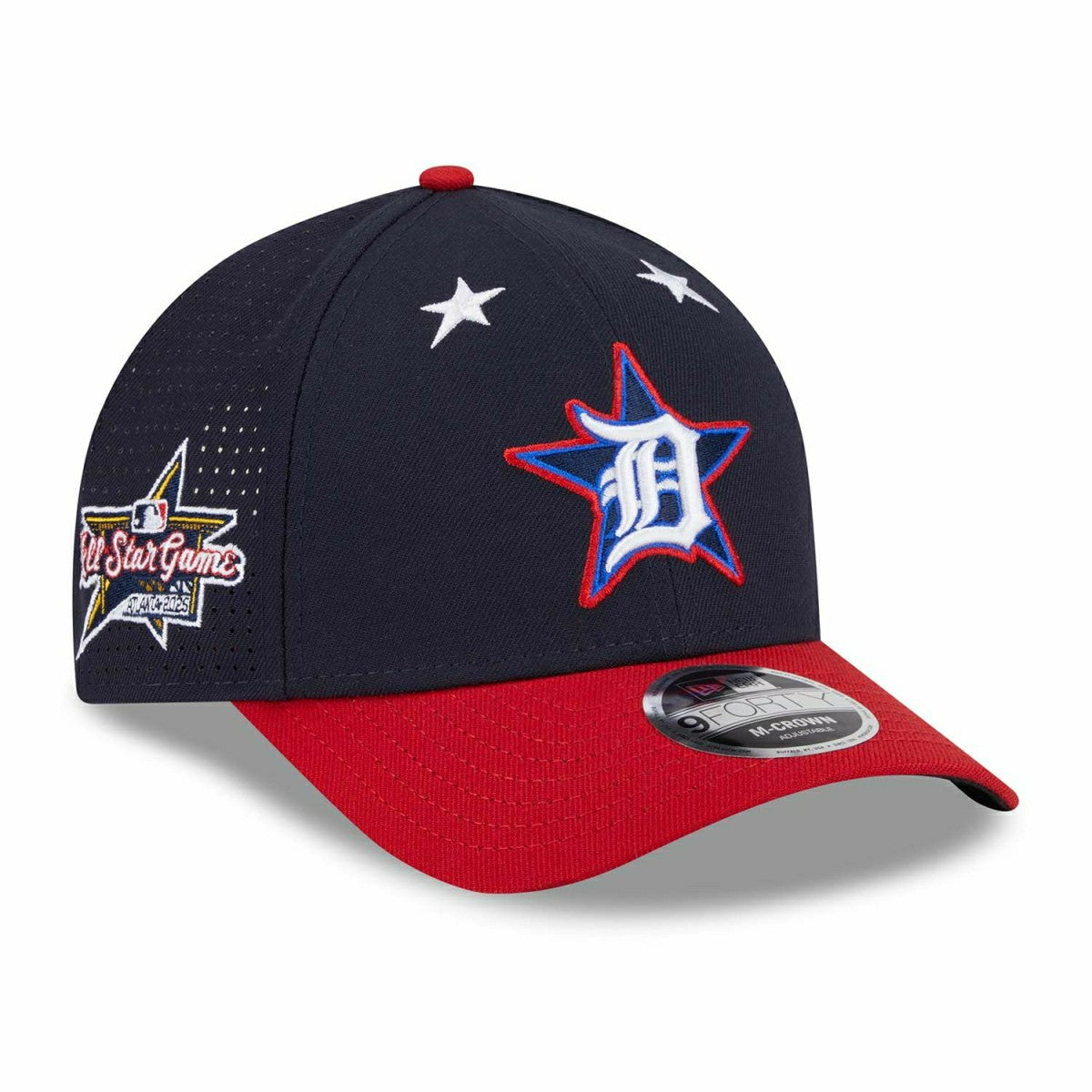 Detroit Tigers Authentic 2025 MLB All-Star Game New Era 9FORTY M-Crown Snapback Cap - Taass Online