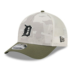 Detroit Tigers 2025 MLB Armed Forces 9FORTY M-Crown A-Frame Snapback Cap - Taass discount