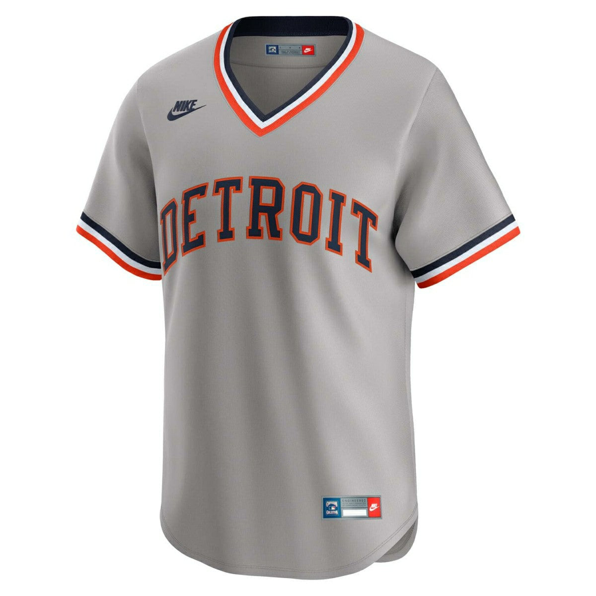 Detroit Tigers Cooperstown Nike Limited MLB Jersey Gray - Taass discount