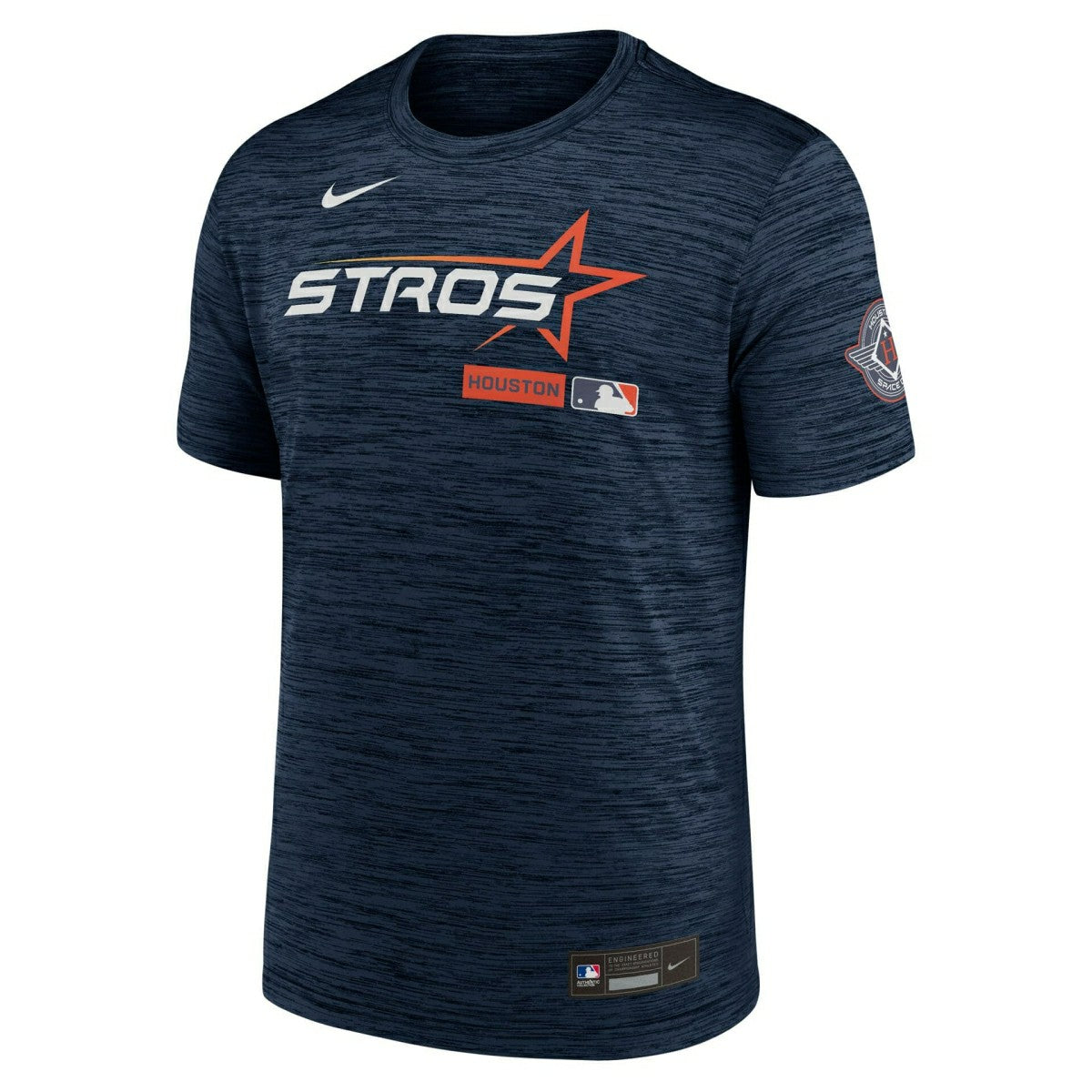 Houston Astros City Connect 2026 MLB Authentic Velocity T-Shirt Navy - Taass outlet