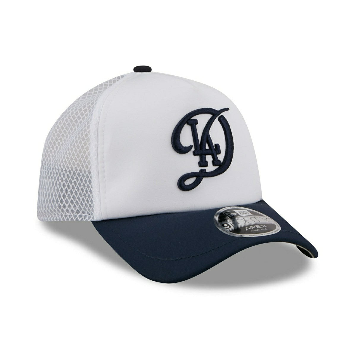 Los Angeles Dodgers 2026 MLB City Connect 9FORTY APEX Trucker Cap White - Taass discount