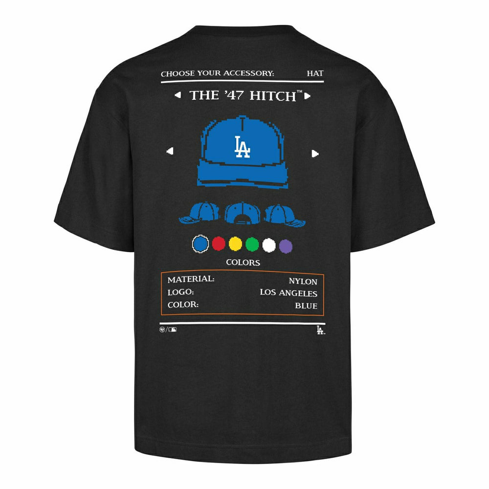 Los Angeles Dodgers 8-Bit Hero Foundation MLB T-Shirt Black - Taass discount