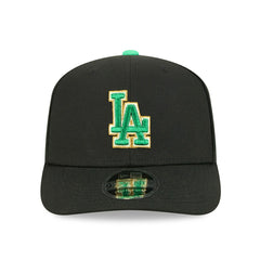 Los Angeles Dodgers 2026 St. Patrick's Day 9SEVENTY Stretch-Snap MLB Cap Black - Taass on sale