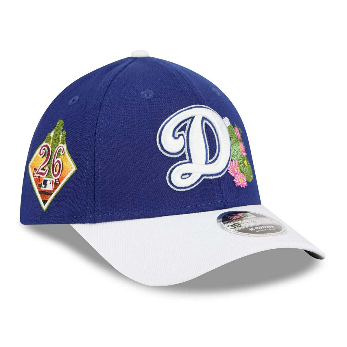 Los Angeles Dodgers 2026 MLB Spring Training 39THIRTY M-Crown Flex Cap Blue - Taass sale