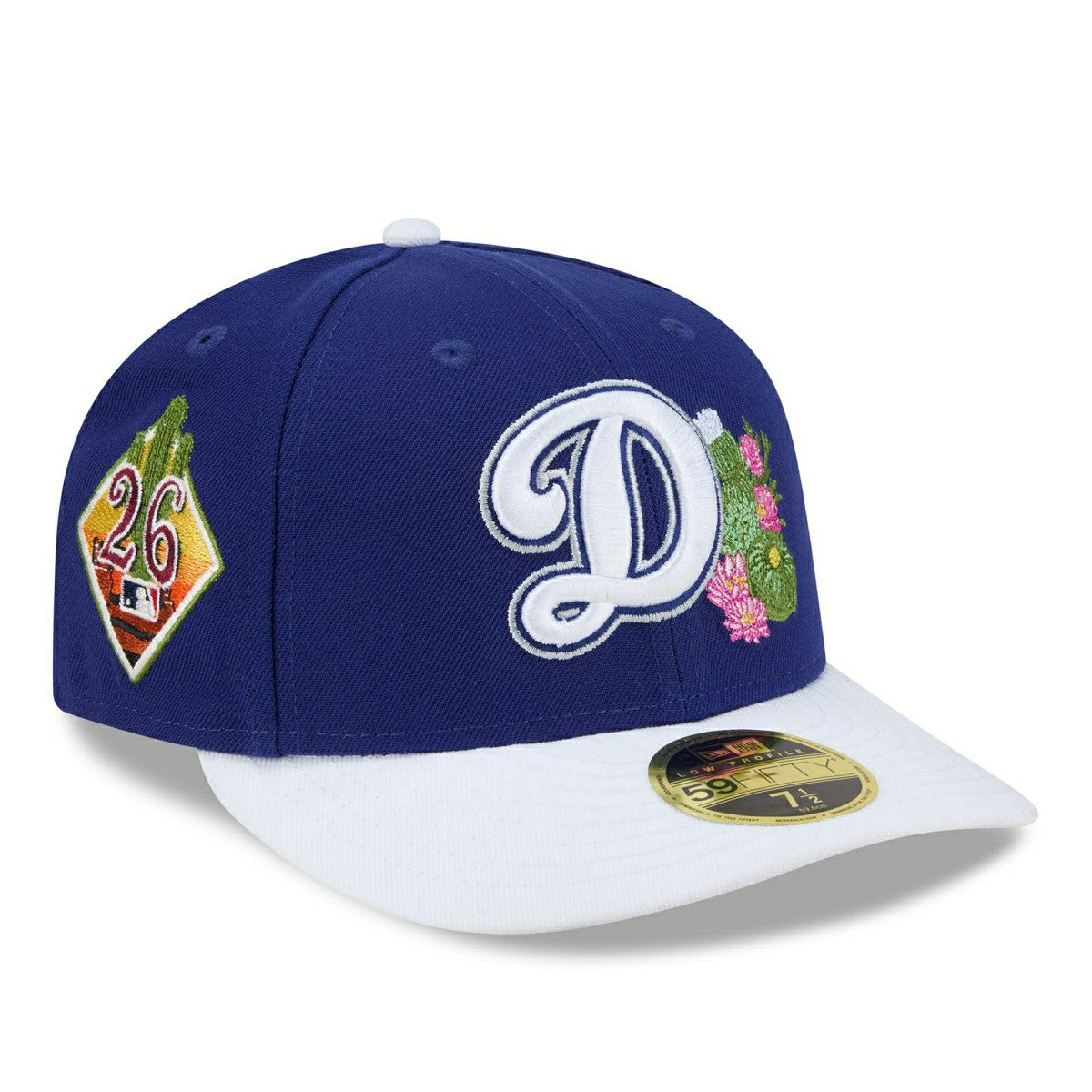 Los Angeles Dodgers 2026 MLB Authentic Spring Training 59FIFTY Low Profile Cap Blue - Taass for sale
