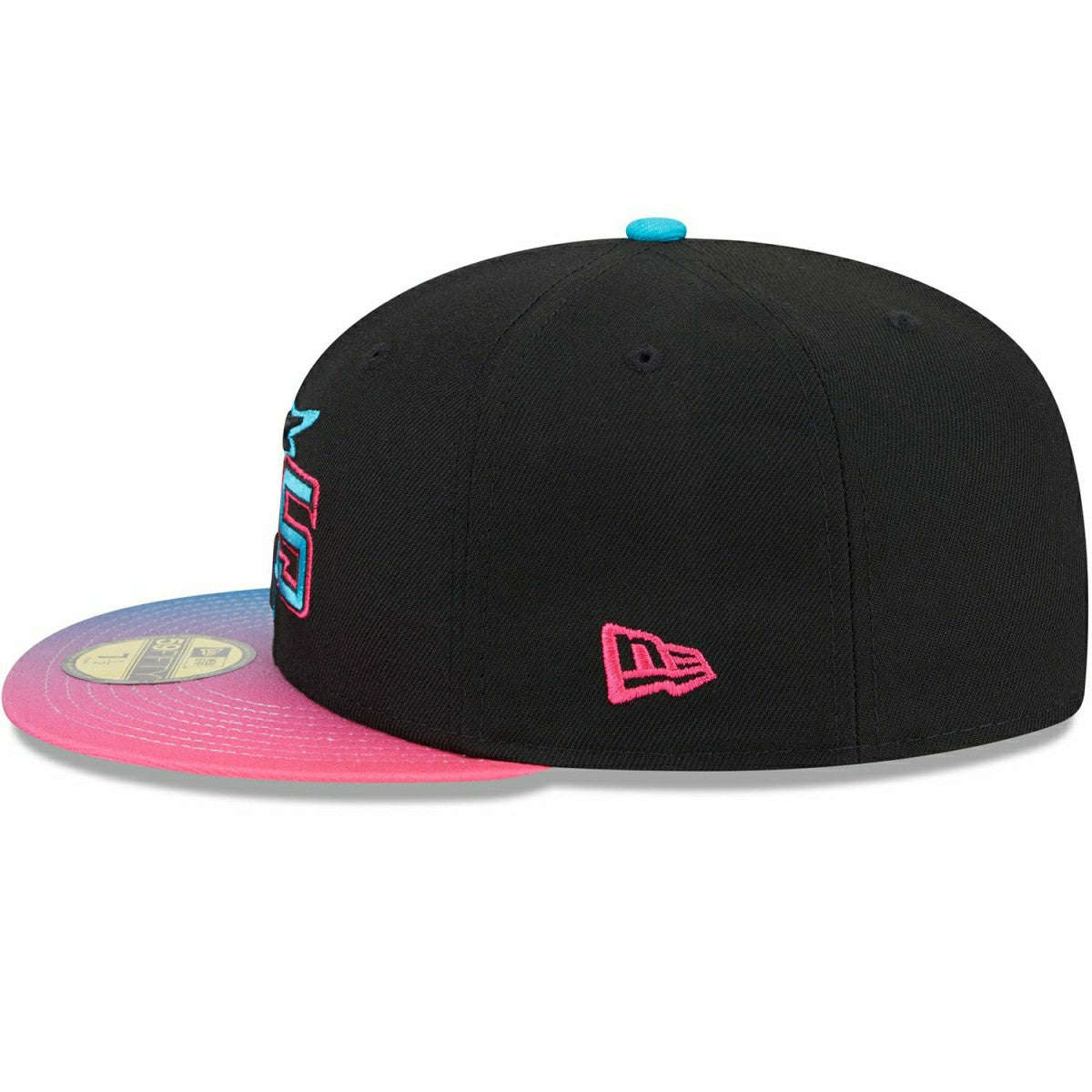 Miami Marlins MLB Authentic City Connect 59FIFTY Fitted Cap Black - Taass US