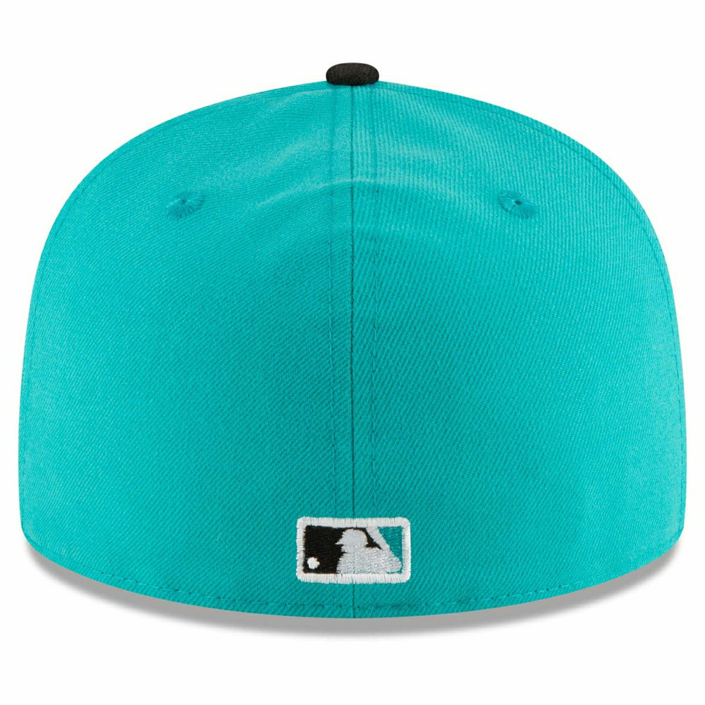 Florida Marlins 1997 World Series Cooperstown 59FIFTY Fitted MLB Cap Teal - Taass for sale
