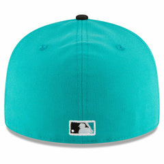 Florida Marlins 1997 World Series Cooperstown 59FIFTY Fitted MLB Cap Teal - Taass for sale