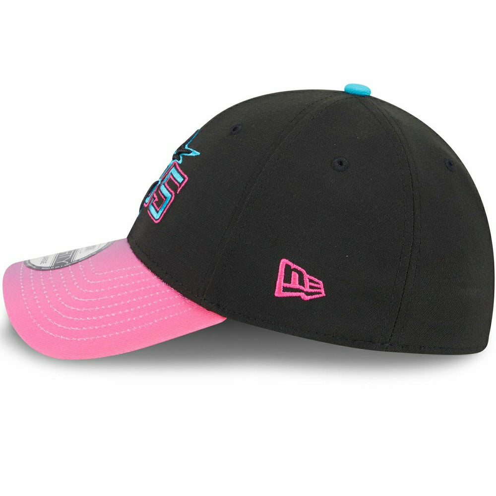 Miami Marlins MLB City Connect New Era 39THIRTY Flex Cap Black - Taass US