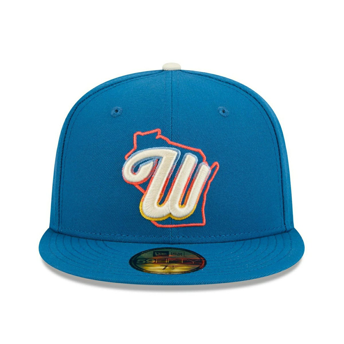 Milwaukee Brewers MLB Authentic City Connect 59FIFTY Fitted Cap Blue - Taass on sale