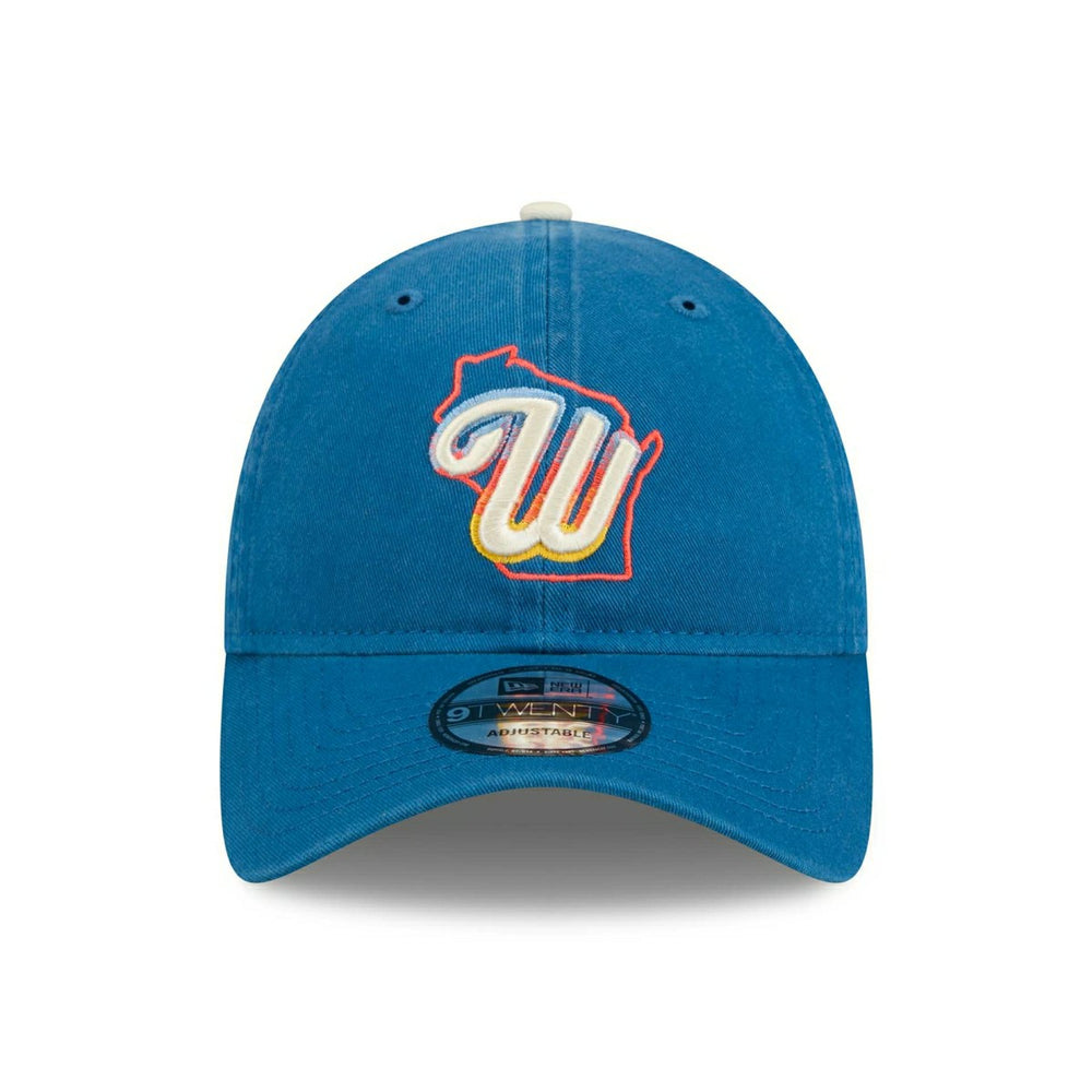 Milwaukee Brewers MLB City Connect 9TWENTY Adjustable Cap Blue - Taass Online