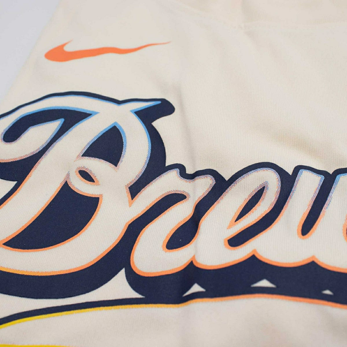 Milwaukee Brewers City Connect Legend MLB T-Shirt Natural - Taass for sale