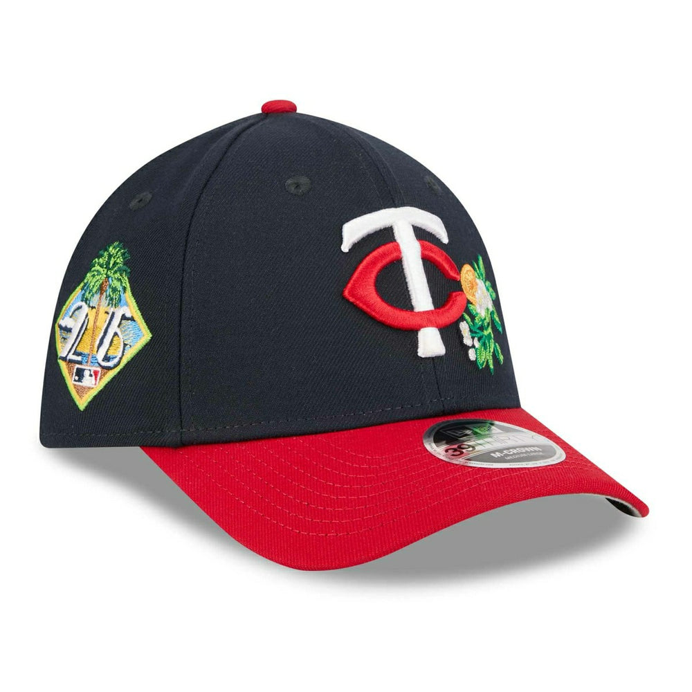Minnesota Twins 2026 MLB Spring Training 39THIRTY M-Crown Flex Cap Navy - Taass US