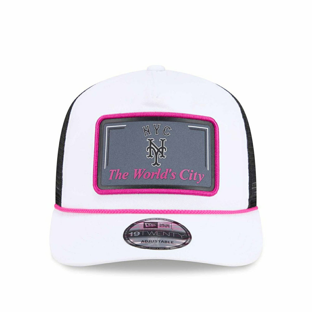 New York Mets 2026 MLB City Connect 19TWENTY Fan Pack Adjustable Trucker Cap White - Taass outlet