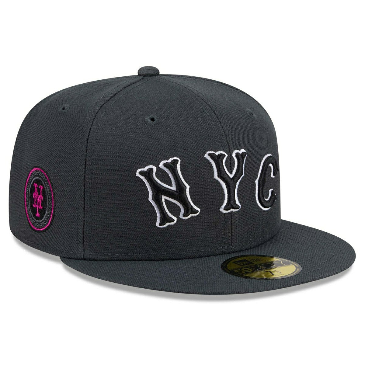 New York Mets MLB City Connect Fan Pack 59FIFTY Fitted Cap Gray - Taass for sale