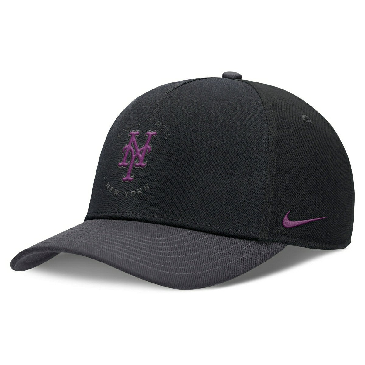 New York Mets City Connect Rise Adjustable MLB Cap Black - Taass discount