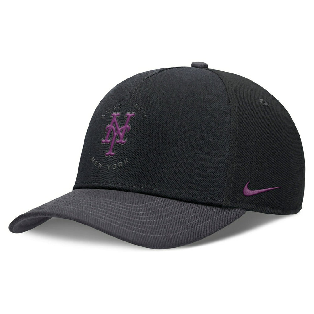 New York Mets City Connect Rise Adjustable MLB Cap Black - Taass discount